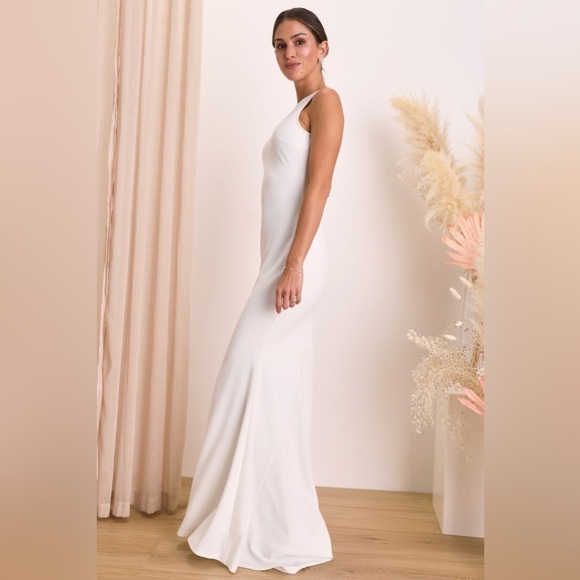 LULU’S VA VA VOOM BACKLESS SLEEVELESS MERMAID MAXI DRESS - Picture 3 of 15